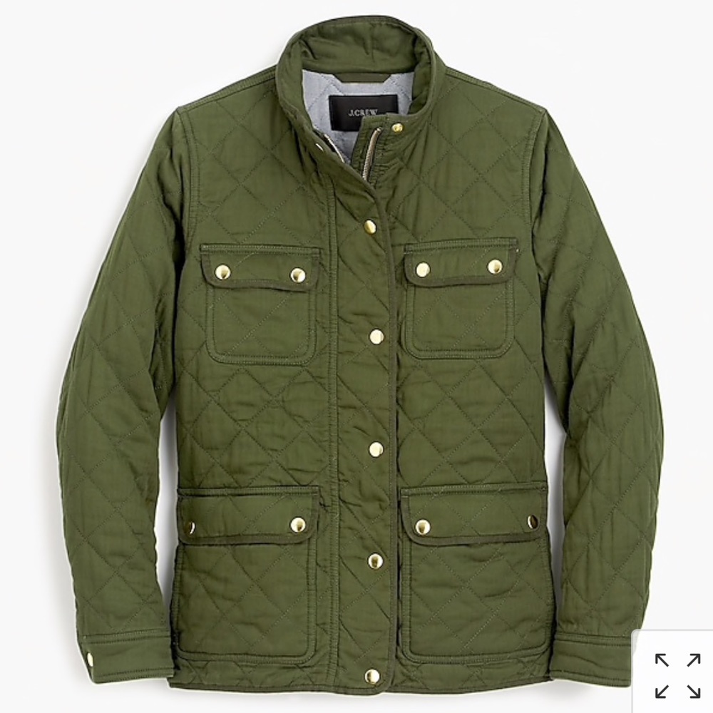 J Crew Quilted Jacket
